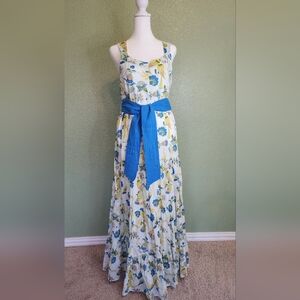 Beau & Ro by Sara Rossi Maxi Dress Size Large